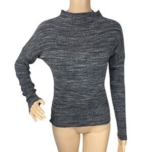 Women's Gray Turtleneck Sweater